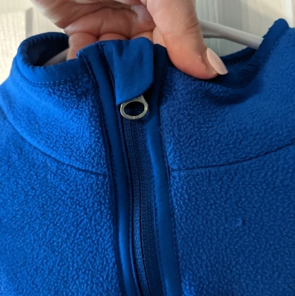 Kids Starter 1/4 Zip Fleece Pullover Sweater in‎ Royal Blue Size XL (14-16)